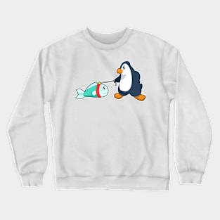 Penguin Fish Crewneck Sweatshirt